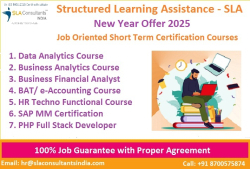 Business Analyst Course in Delhi, 110085, Top Google Rated [100% Job] SLA Consultants India, Free Data Science Training Course, 