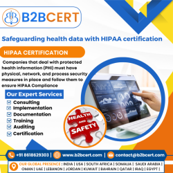 HIPAA Certification in USA – Safeguard Patient Health Information with B2BCERT