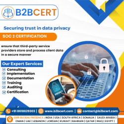 SOC 2 Certification in  USA – Safeguard Data Security with B2BCERT